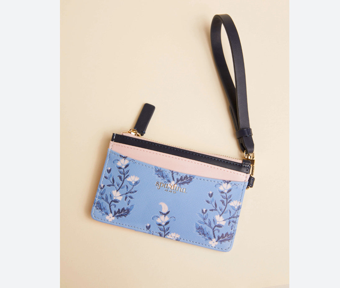 Spartina Slimcard Coin Purse Ogeechee Blossom