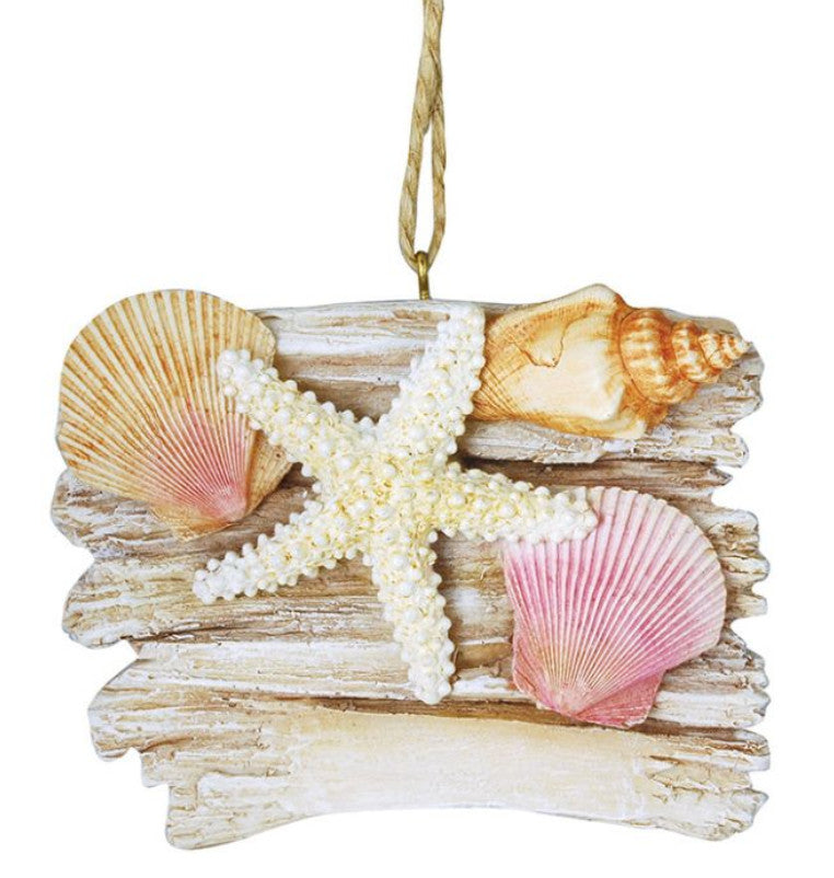 Cape Shore Driftwood With Shells Key West Ornament
