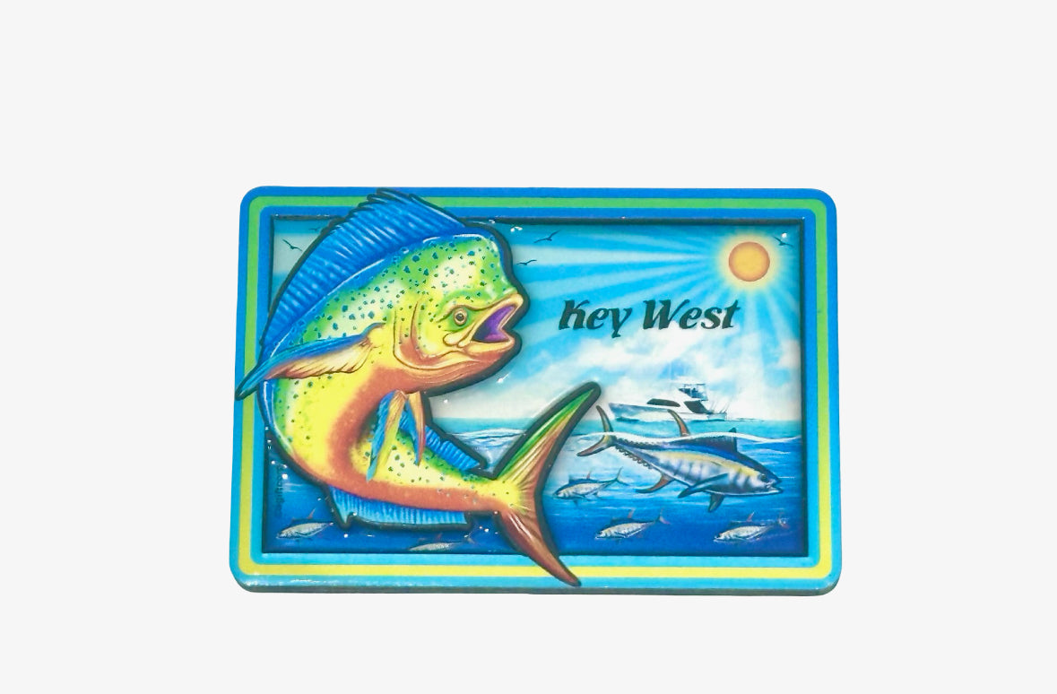 The Ocean Mahi Key West Magnet