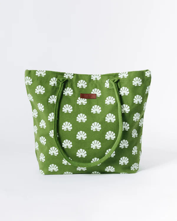 Sand Cloud Turks Beach Tote Bag Olive