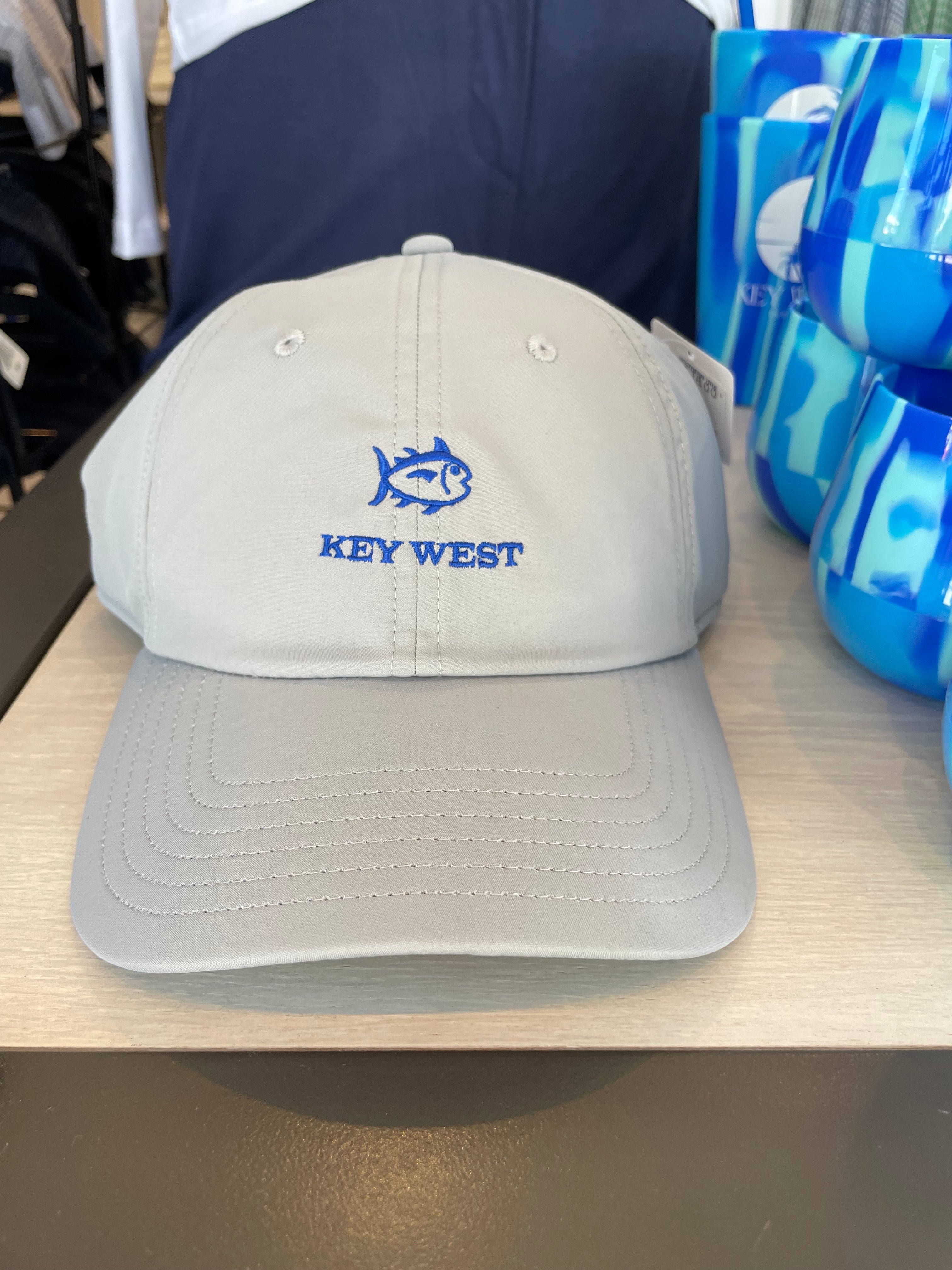 Southern Tide Key West Performance Hat — coastal performance baseball cap at Shaddow & Fish Key West boutique
100% Cotton Twill
