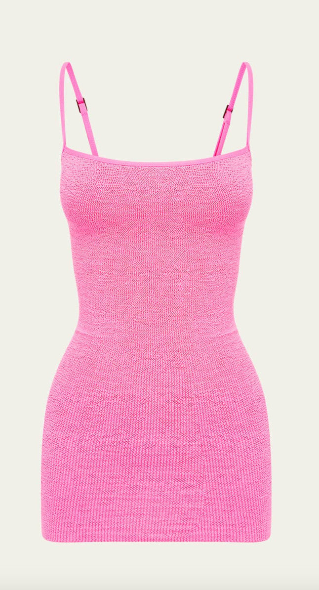 Bond Eye Paloma Mini Dress Candy Pink O/S