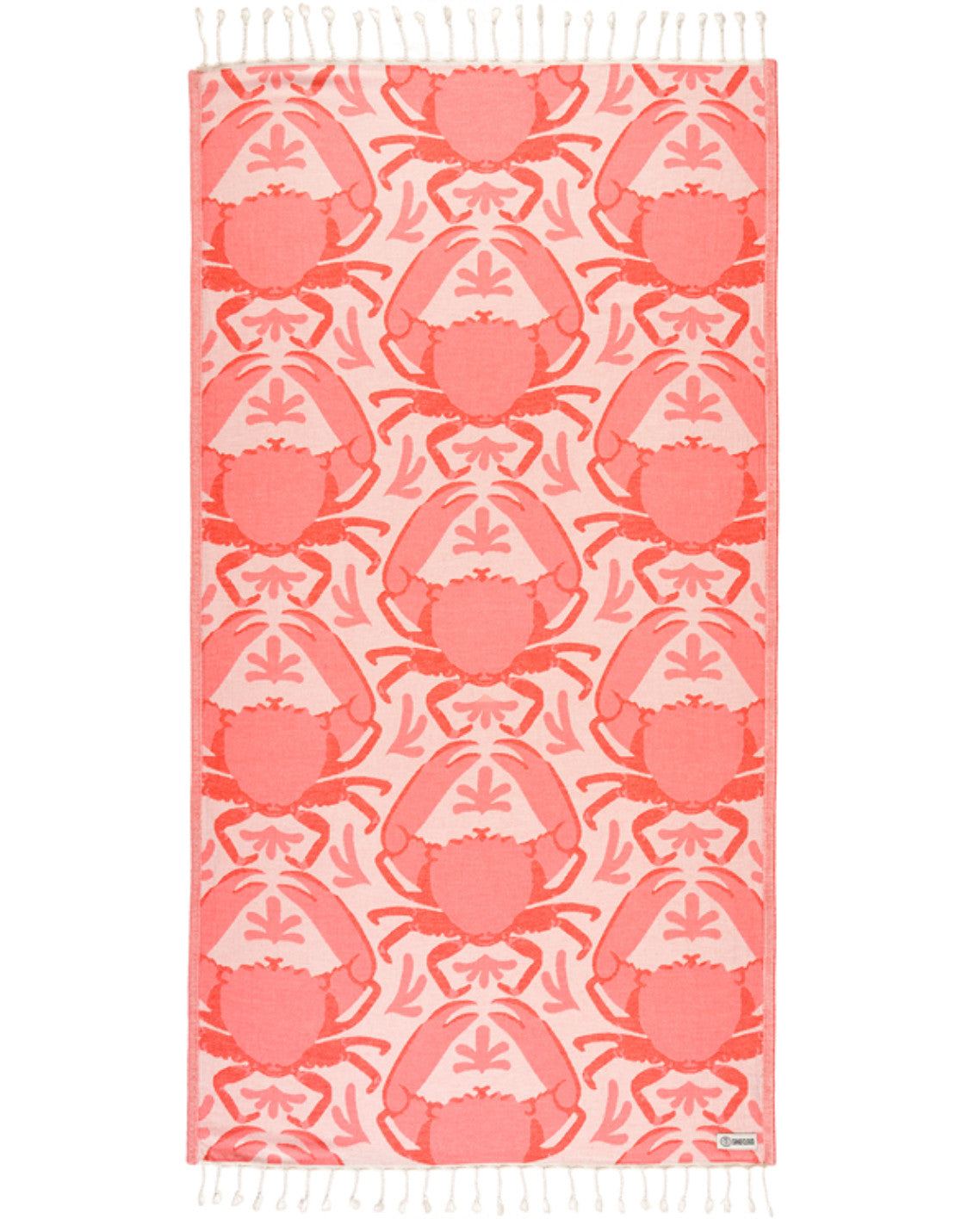 Sand Cloud Crabby Towel Georgia Peach