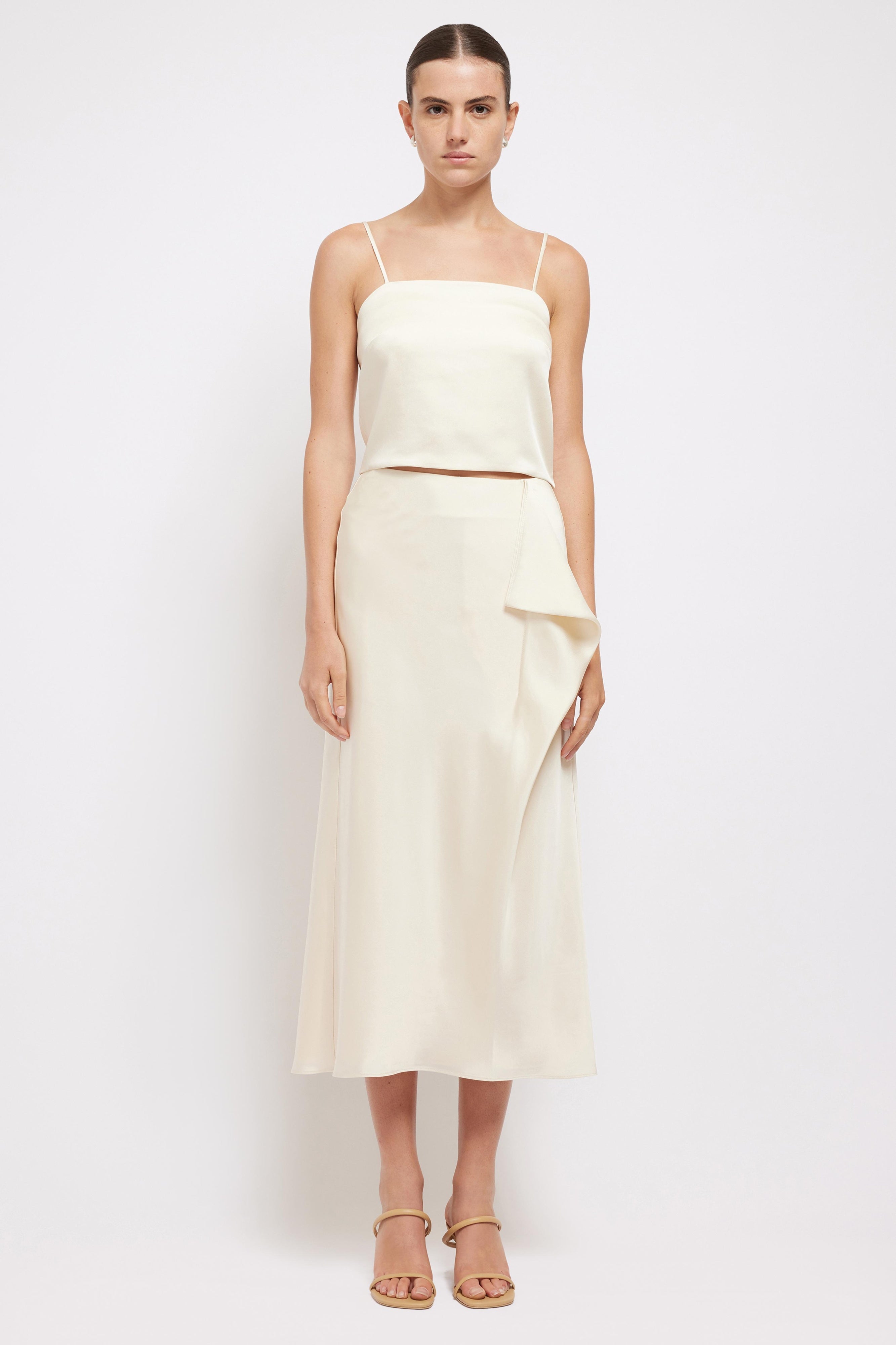 SIMKHAI Blane Midi Skirt *