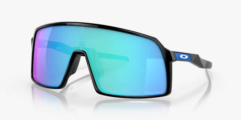 Oakley Polished Black w/ Prizm Sapphire Lense Sutro Sunglasses
