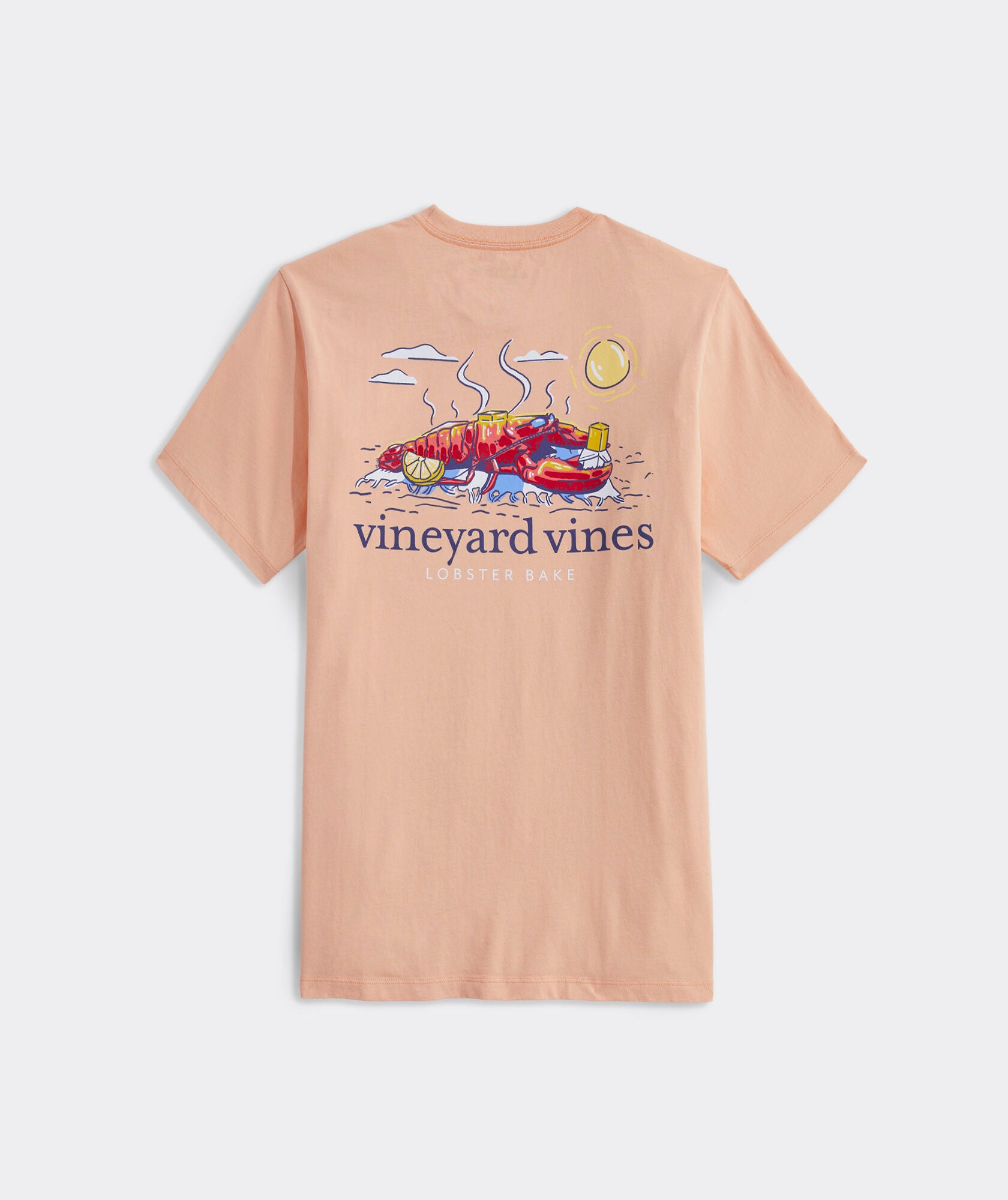 Vineyard Vines Lobster Bake Pocket Tee SS