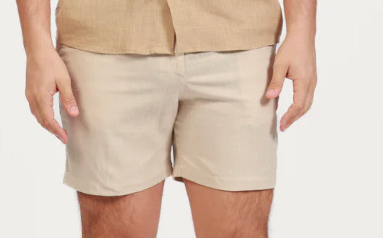 Salty Weekend Oliver Linen Shorts