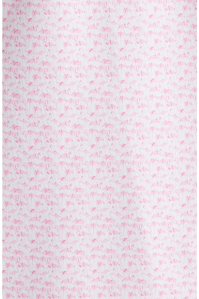 Johnnie-O Flock Yeah Performance Mesh Polo Azalea