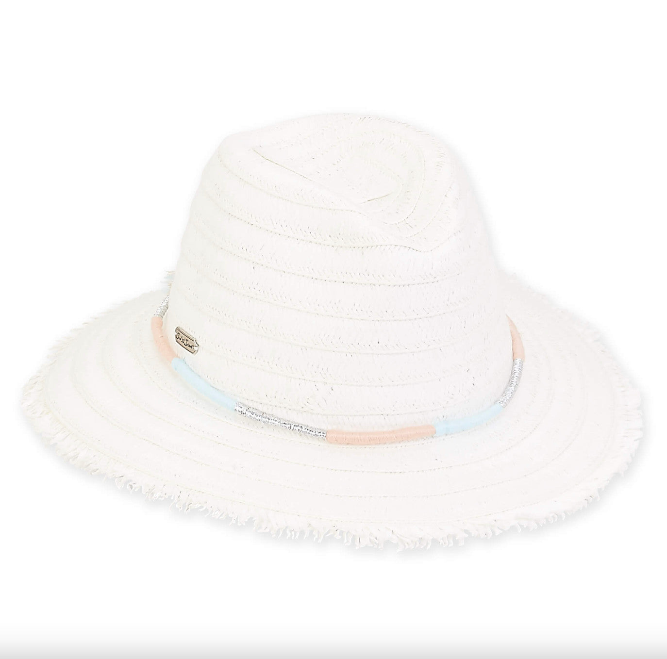 Sun 'N' Sand Savannah Colorful Rope Detail Safari Brim 3" Hat