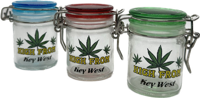 "High From" Small Stash Glass Jar