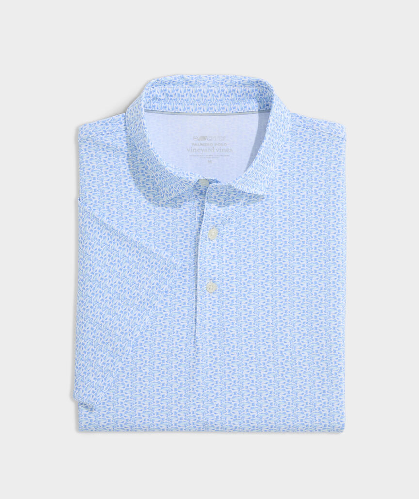 Vineyard Vines Palmero Polo Bass Micro WC Blue