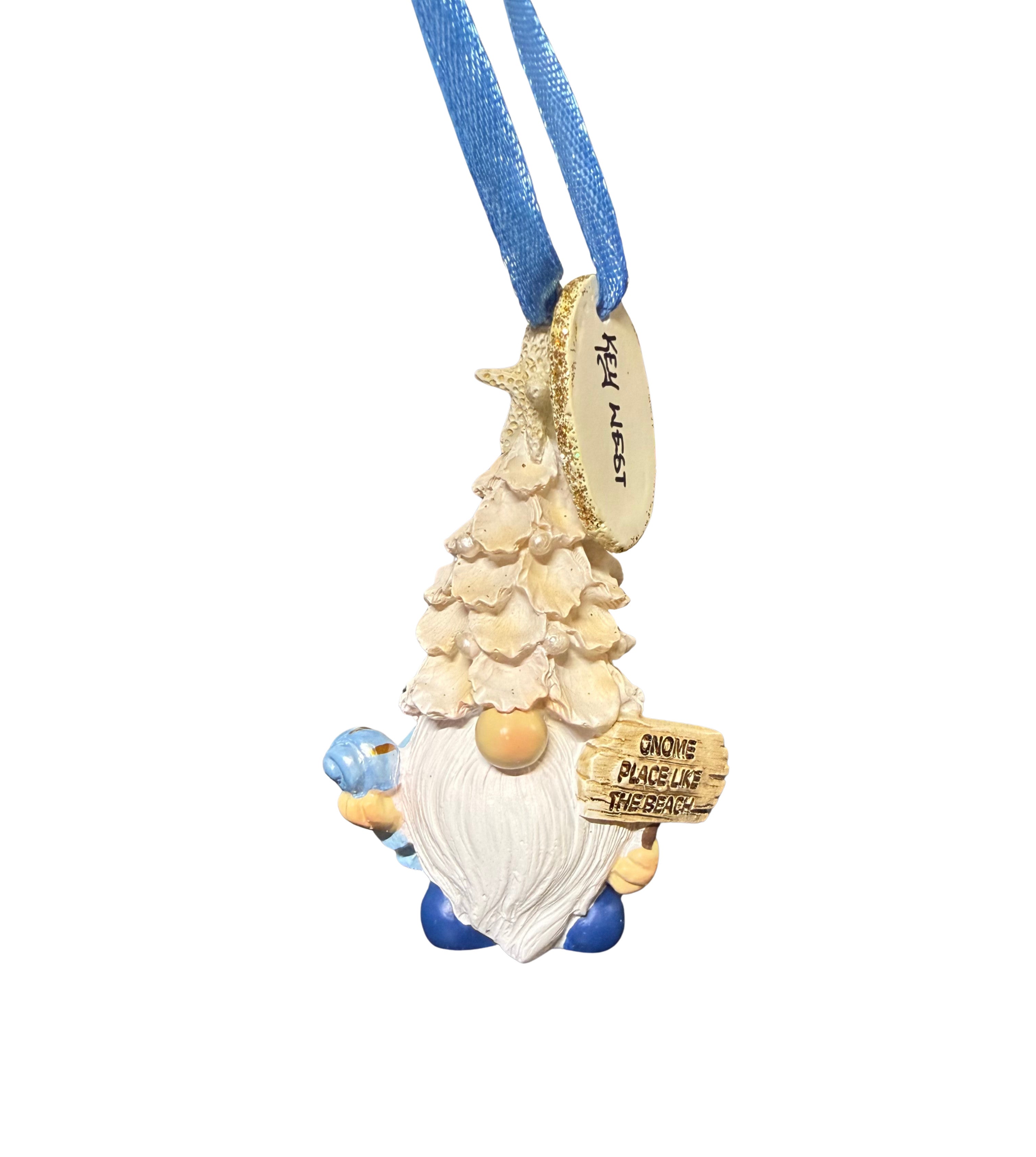 Cape Shore Key West Coastal Gnome Resin Ornament