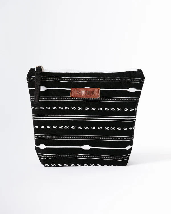 Sand Cloud Santa Fe Zipper Pouch Black