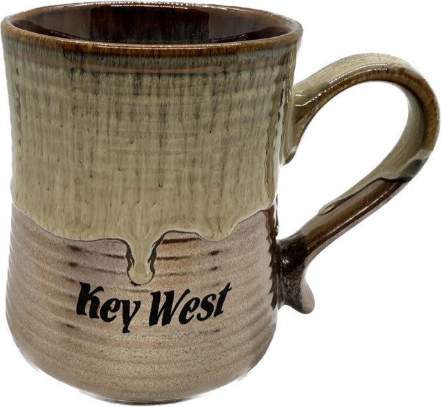 Tall Metallic Glazed Key West 18oz Drip Mug