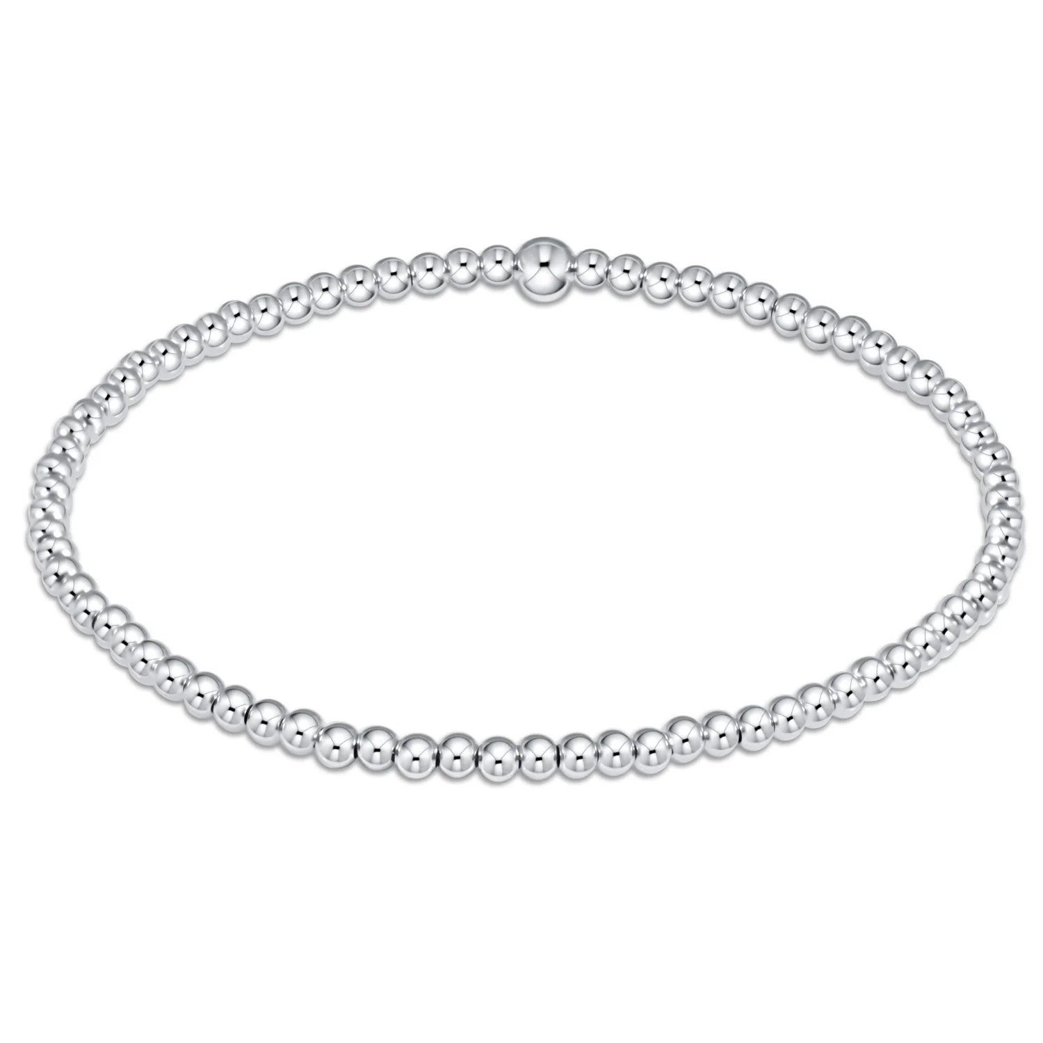 Enewton Classic Sterling Silver 2.5mm Bead Bracelet