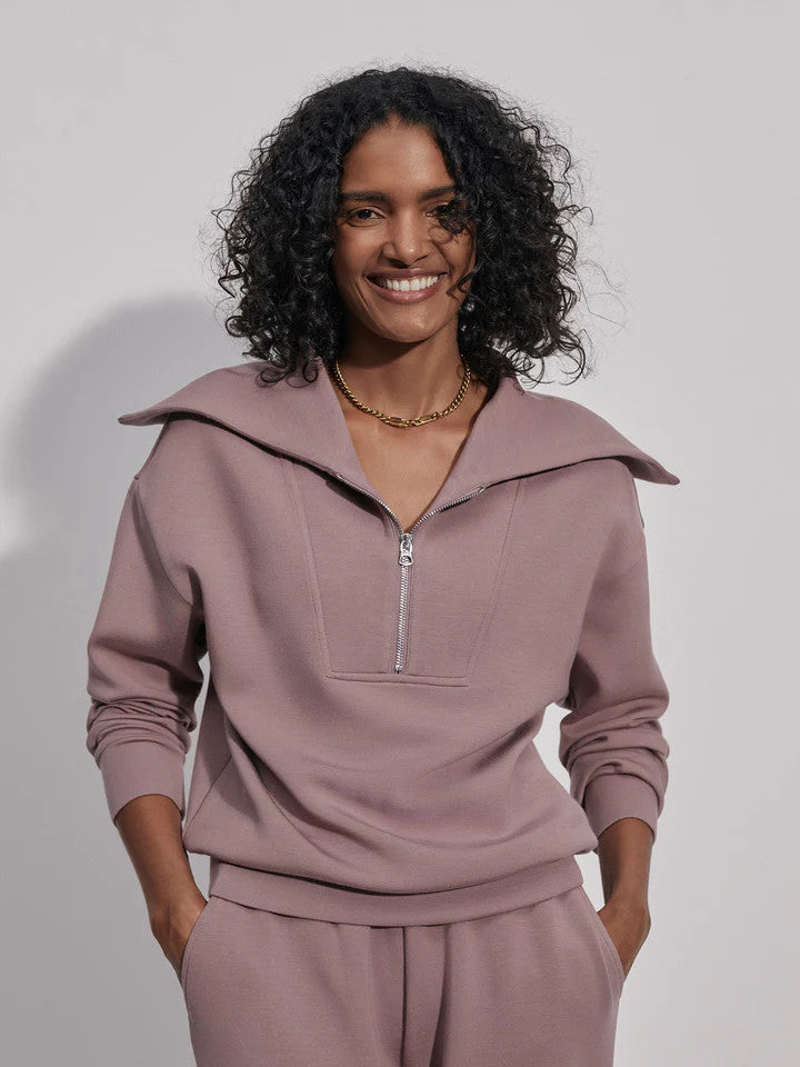 VARLEY Yates Half Zip Antler