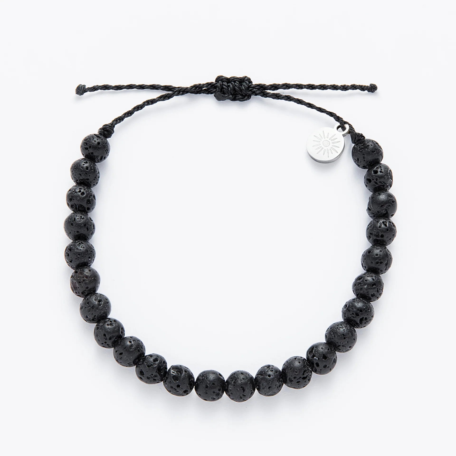 Mauka Black Lava Stone Bracelet