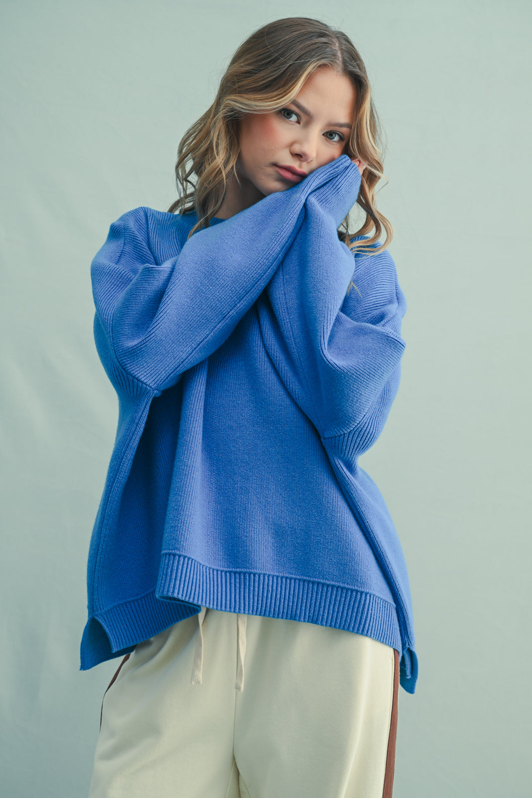 Shaddow and Fish Beau Knit Sweater**