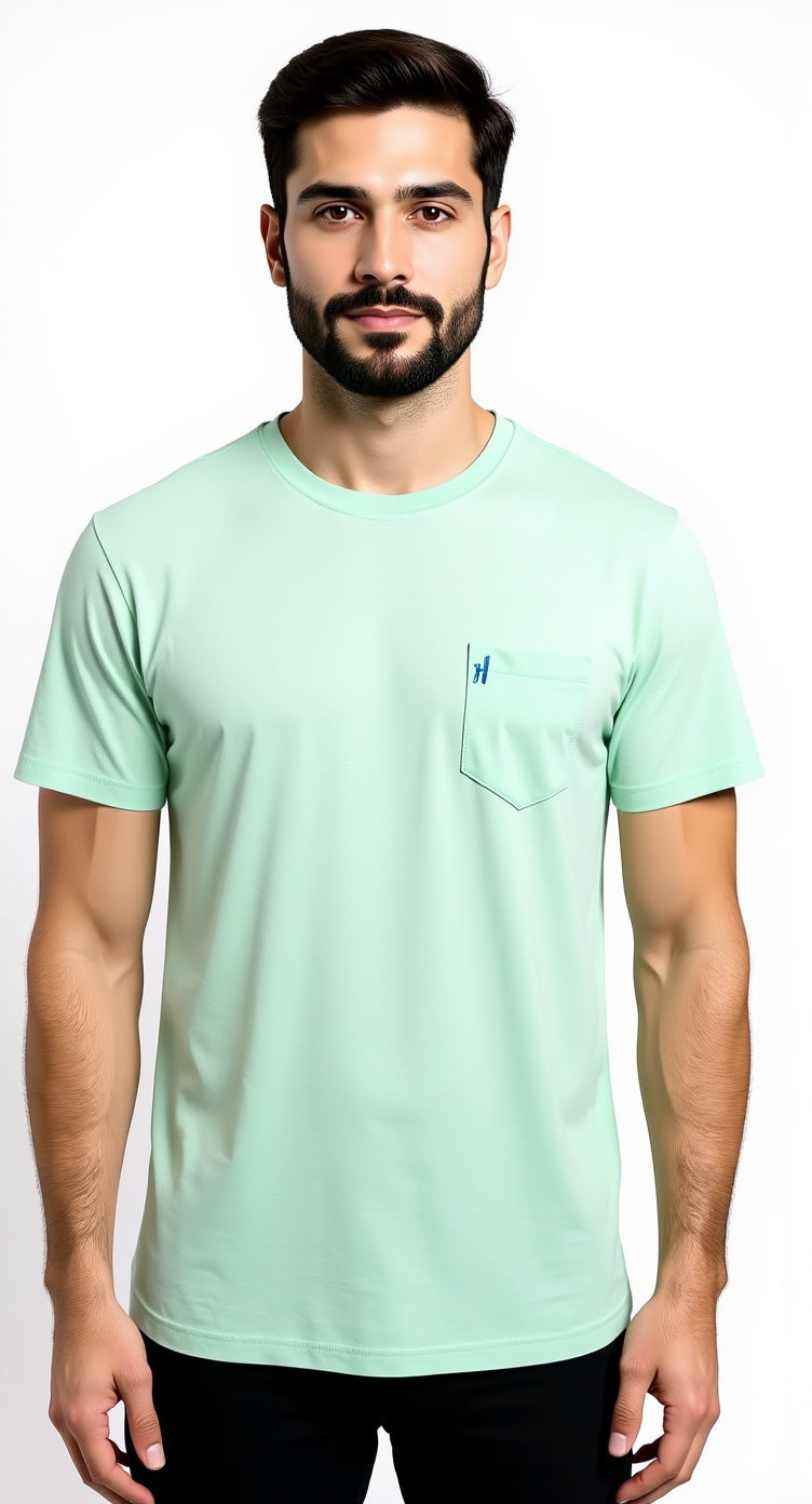 Johnnie-O Key West Beach Hut SS Tee Pistachio