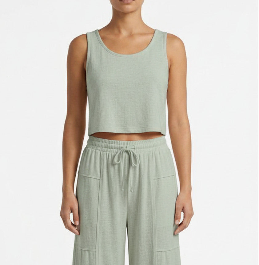 Shaddow and Fish Allie Slub Knit Tank