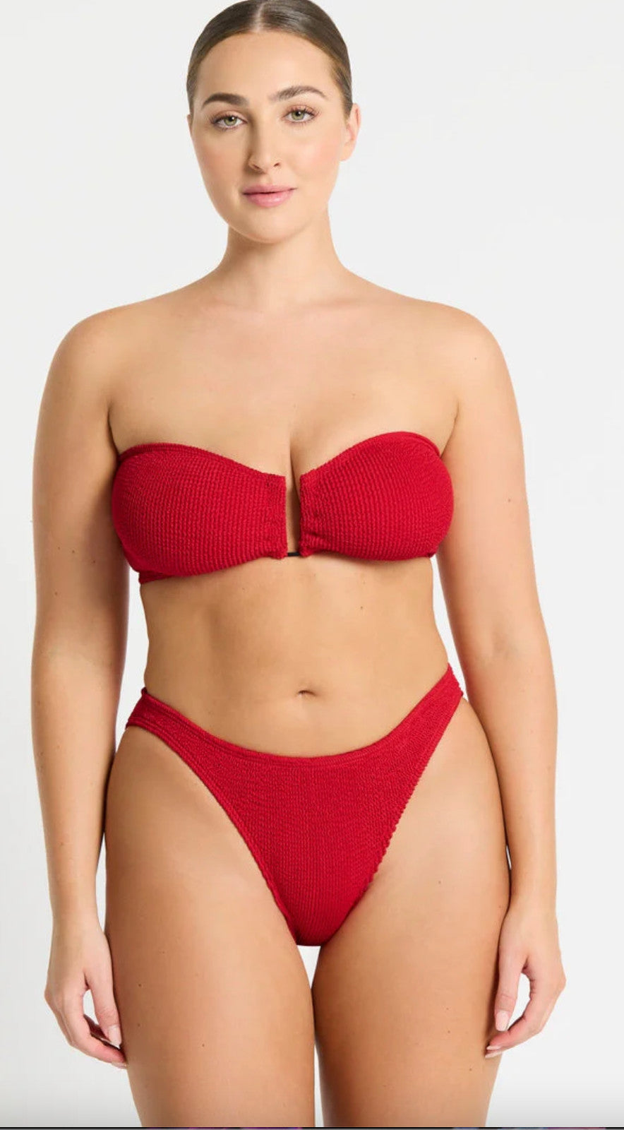 Bond Eye Blake Bandeau Top Baywatch Red Eco O/S