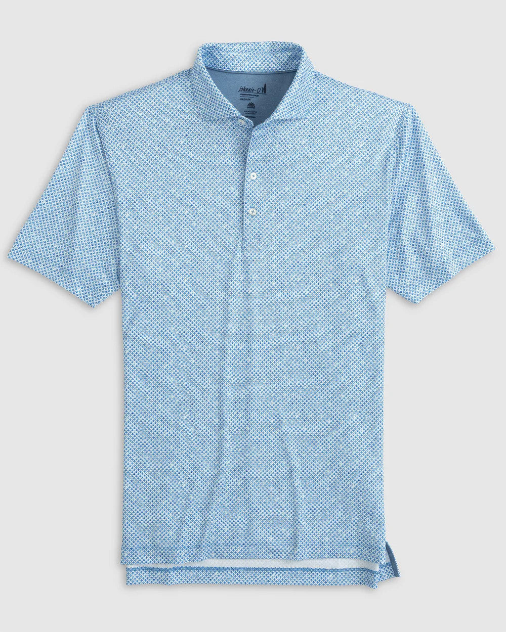 Johnnie-O Howie Printed Jersey Performance Polo