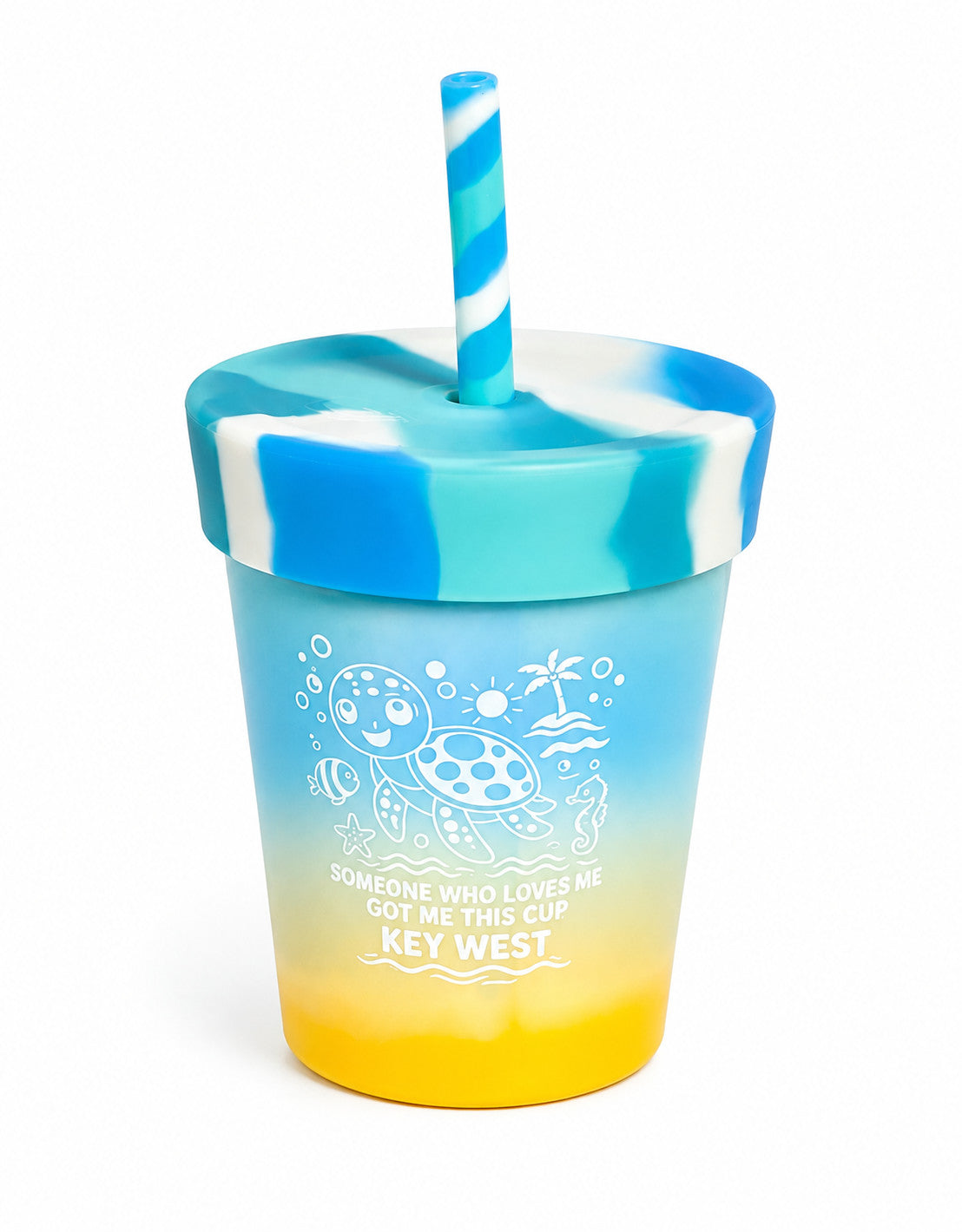 Silipint Turtle Someone Who Loves Me Got Me This Cup 2.0 8oz Kids Tumbler Shoreline