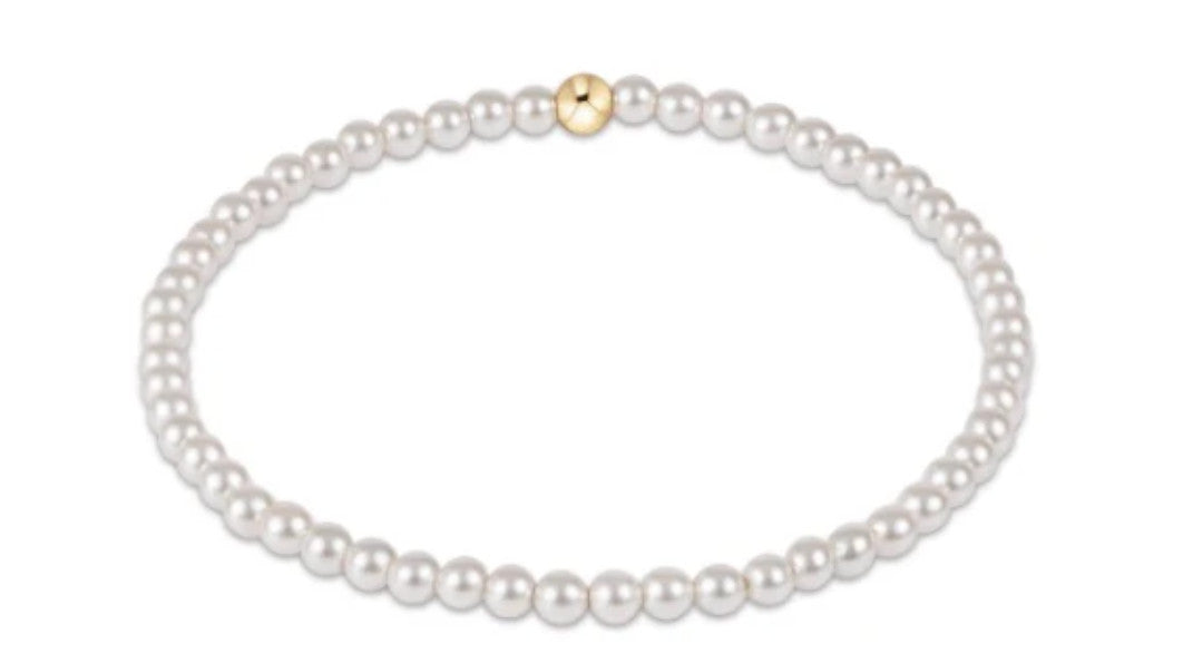 Enewton Classic Pearl 3mm Bead Bracelet
