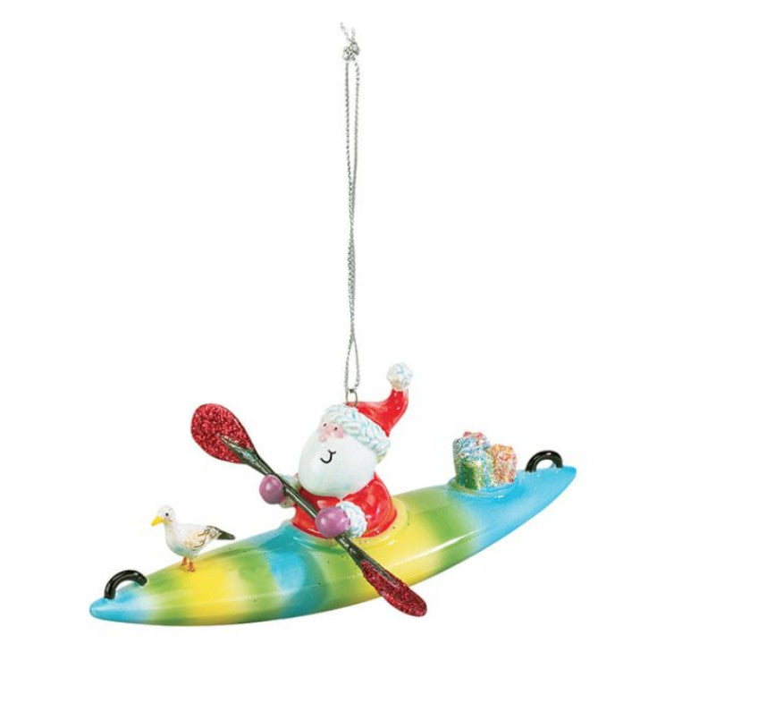 Cape Shore Key West Santa on Kayak Ornament