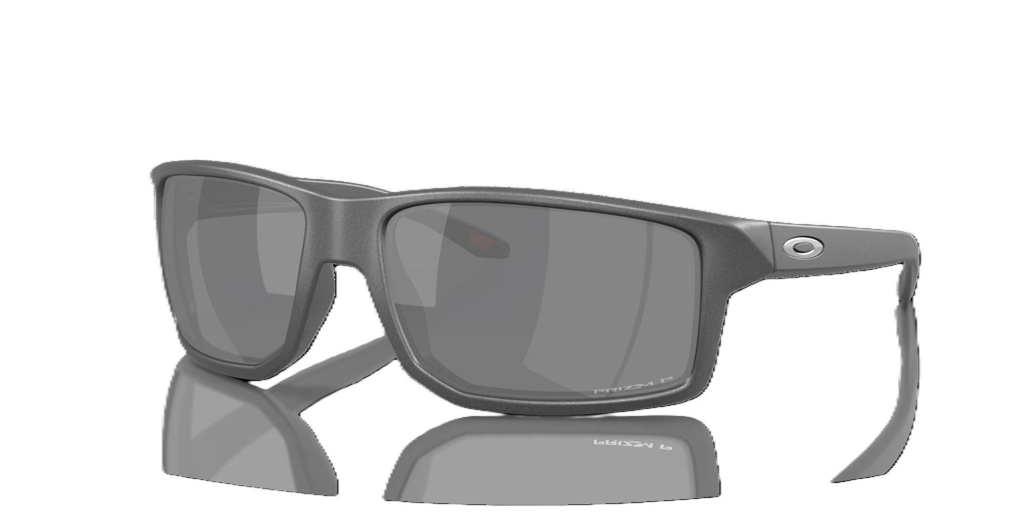 Oakley Gibston XL Steel Frame w/ Prizm Black Lens Sunglasses Polarized