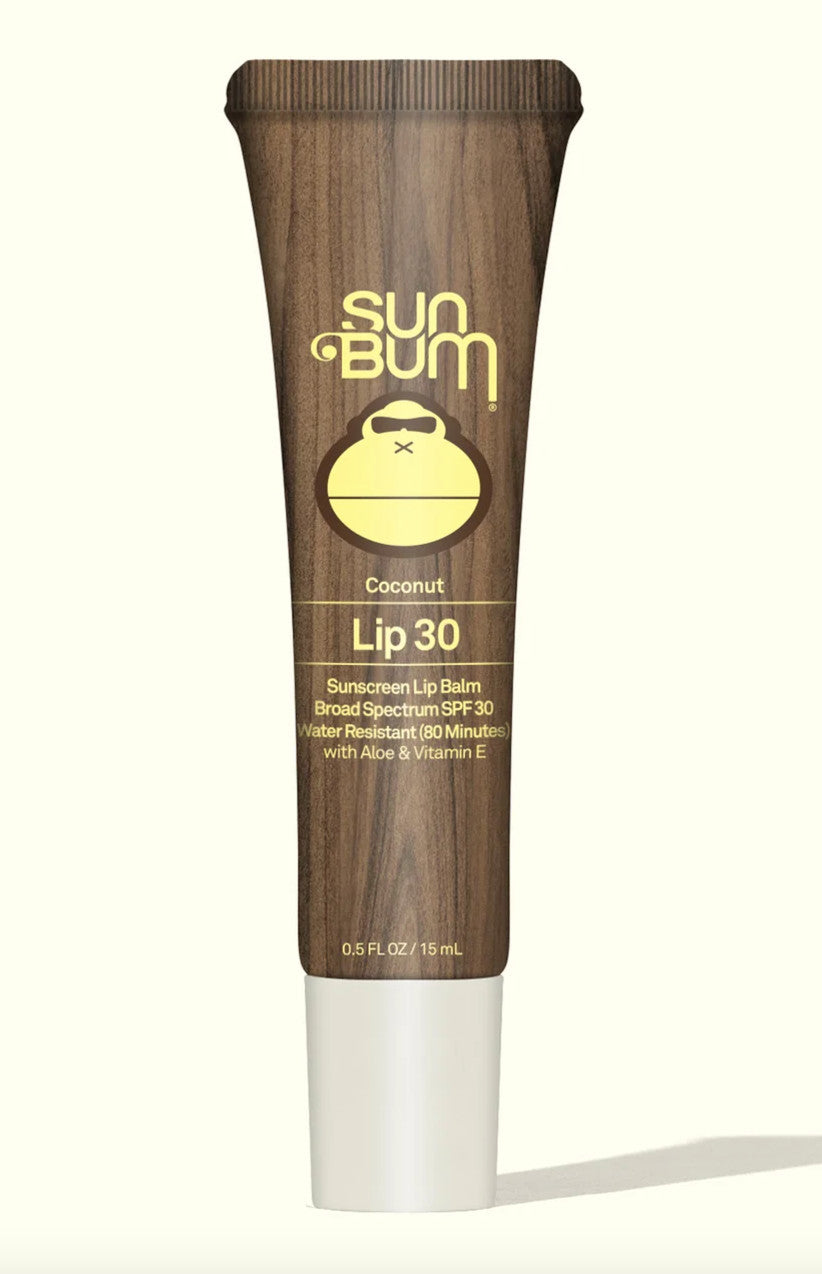 Sun Bum Original OG Lip 30 - Moisturizing Sunscreen Lip Balm - Coconut 0.5oz