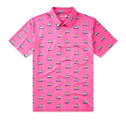 Chubbies The Do It Later Gator Performance Polo