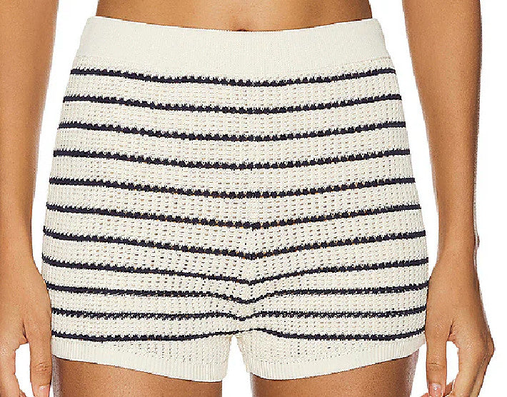 Rag & Bone Viola Stripe Short Turtledove Multi *