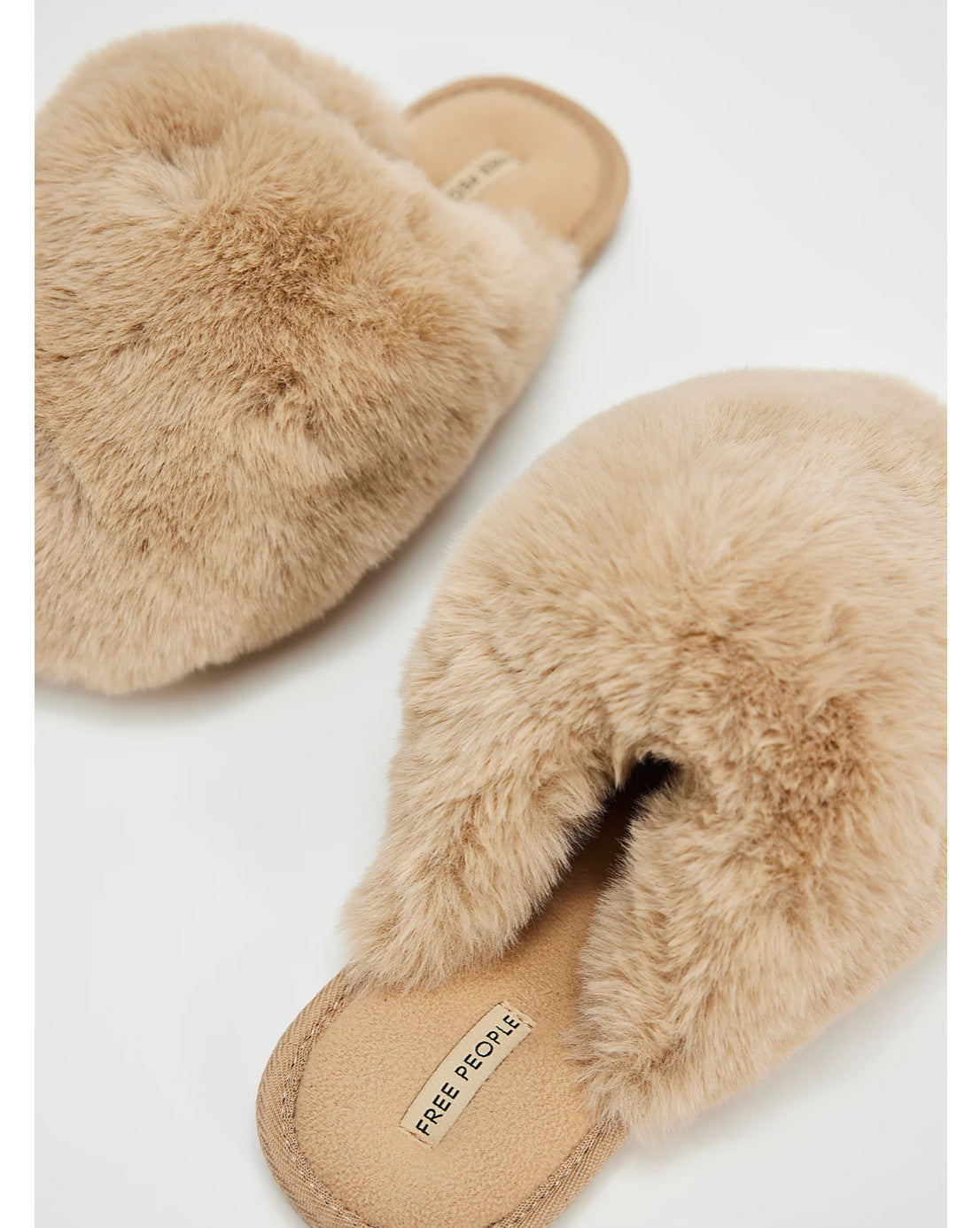 Free People Snowball Slipper Taupe