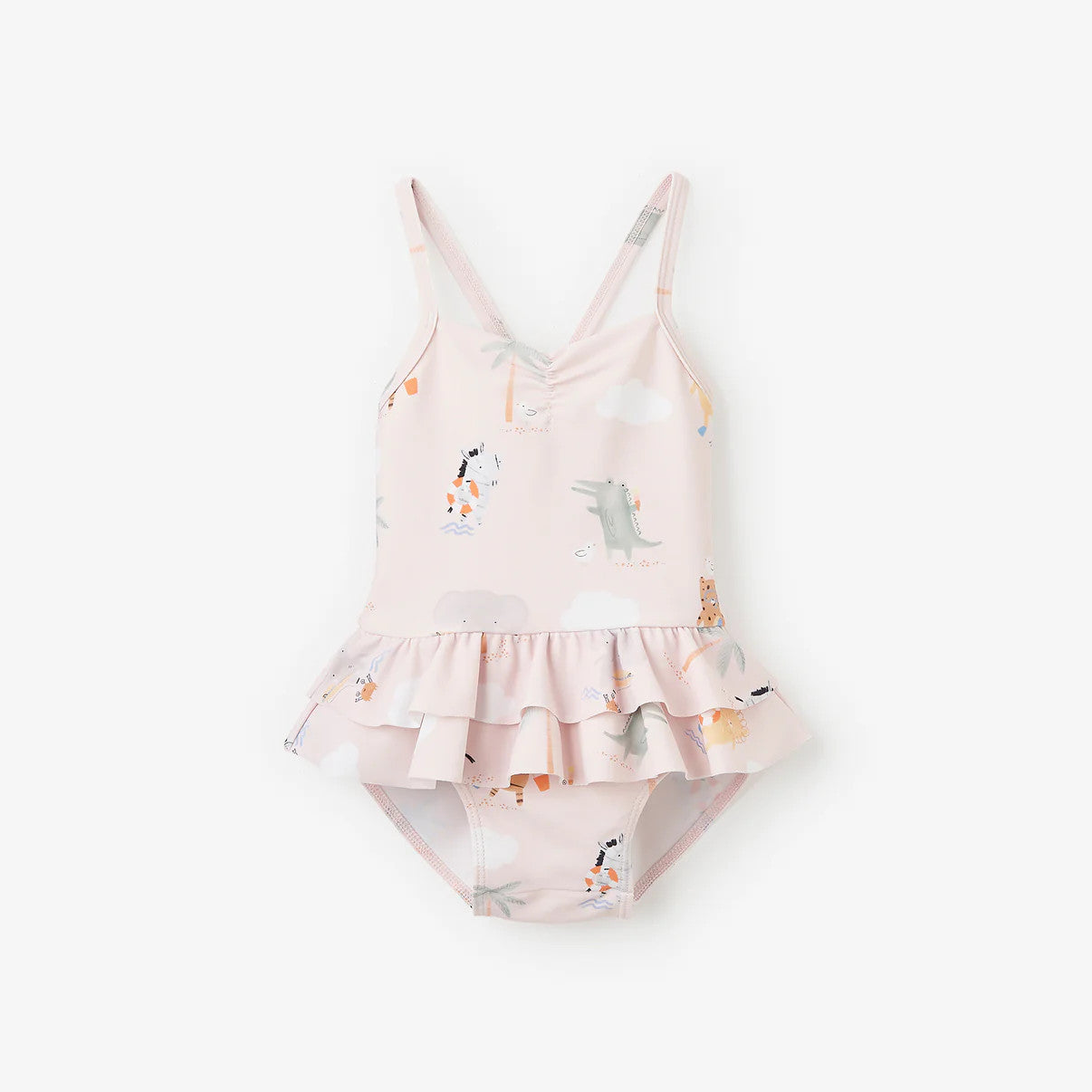 Elegant Baby Pink Seaside Safari Swimsuit