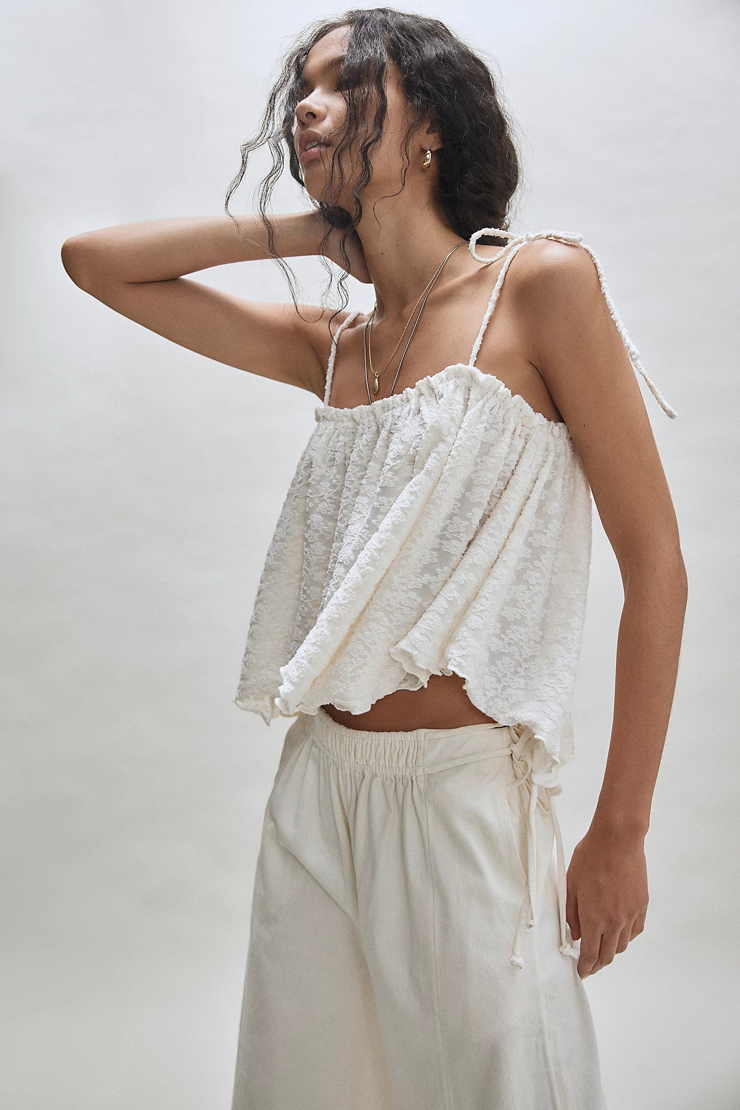 Free People Briana Tank Sugar Wizzle