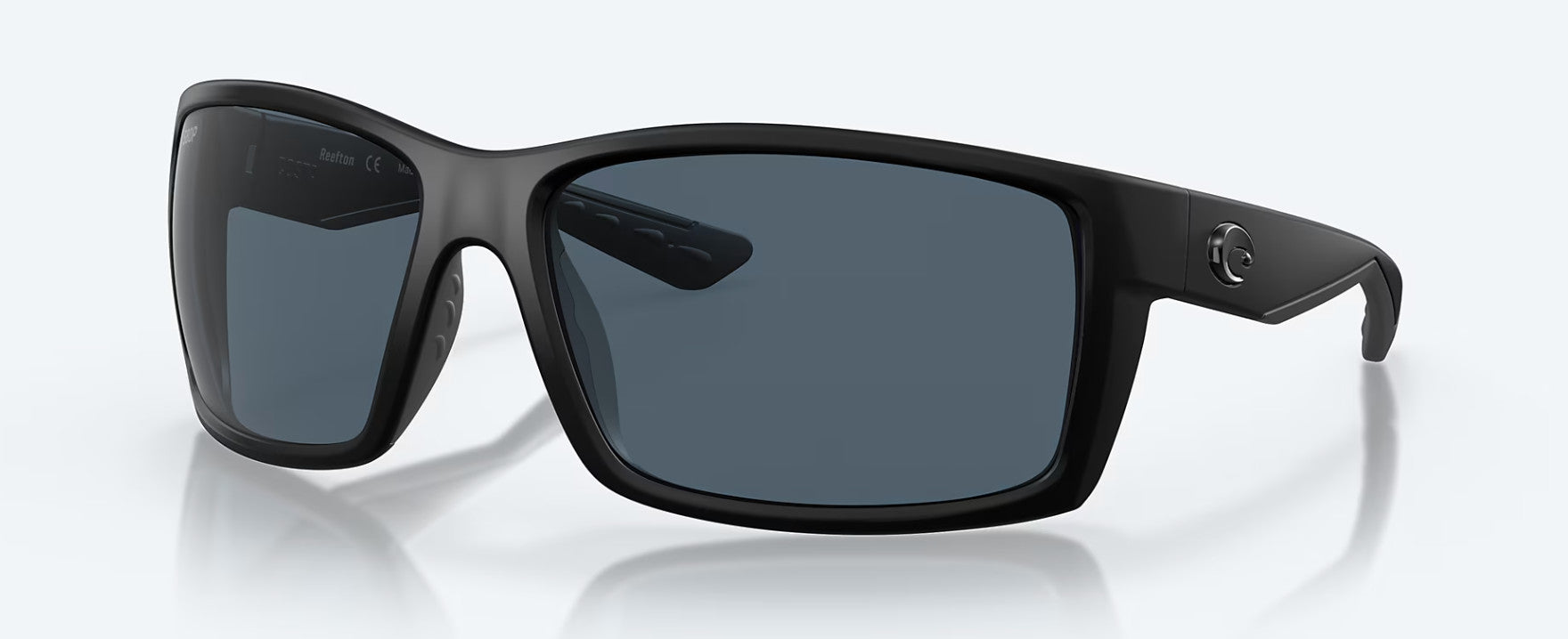 Costa Reefton Blackout Frame w/ Gray Lens 580P Sunglasses Polarized