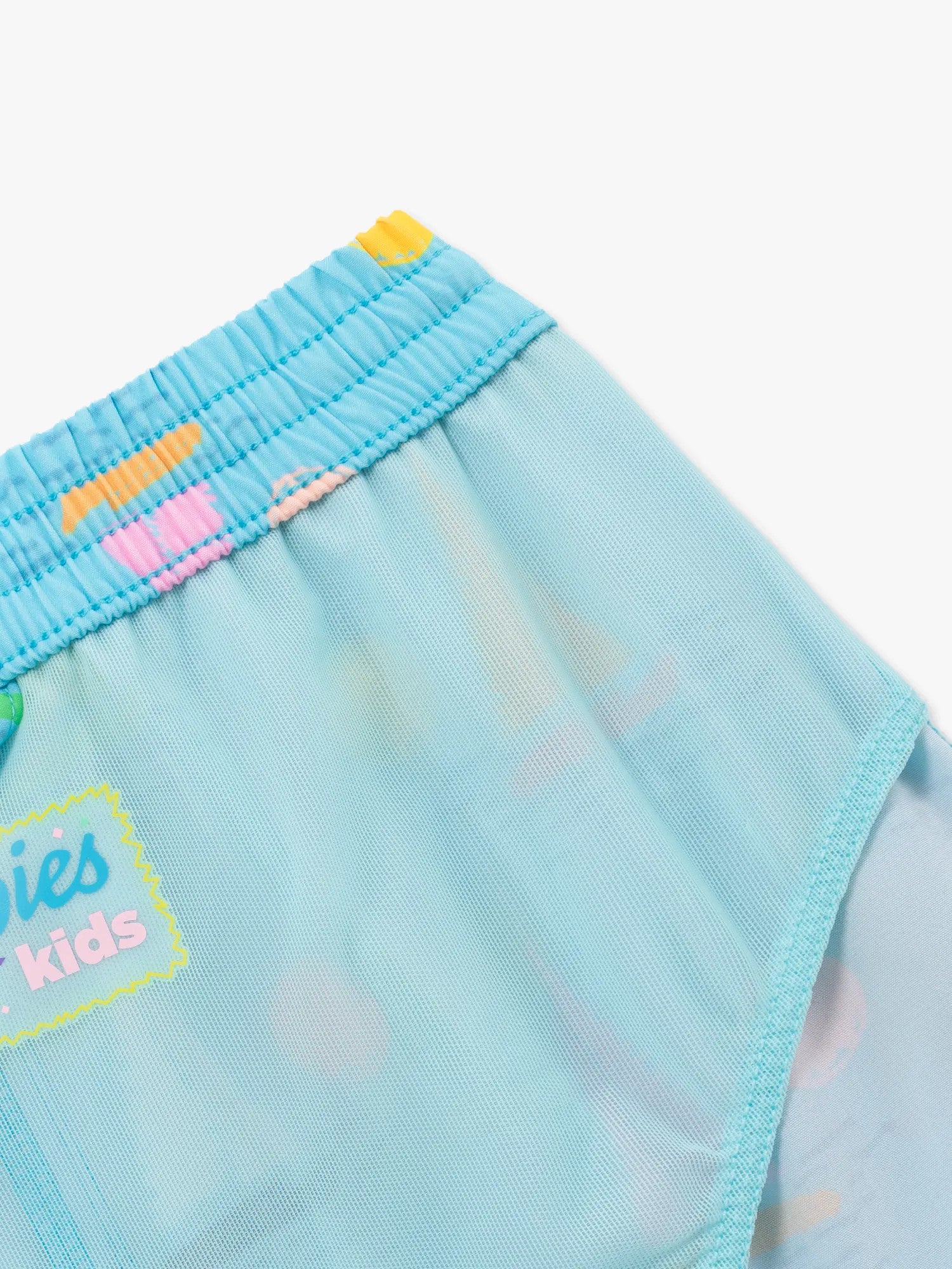 Chubbies The Lil Come Sail Aways Toddler Swim Trunk - Light Blue