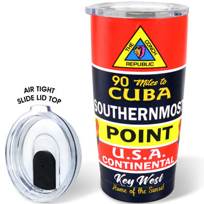 Key West Bouy Stainless Tumbler 17Oz.