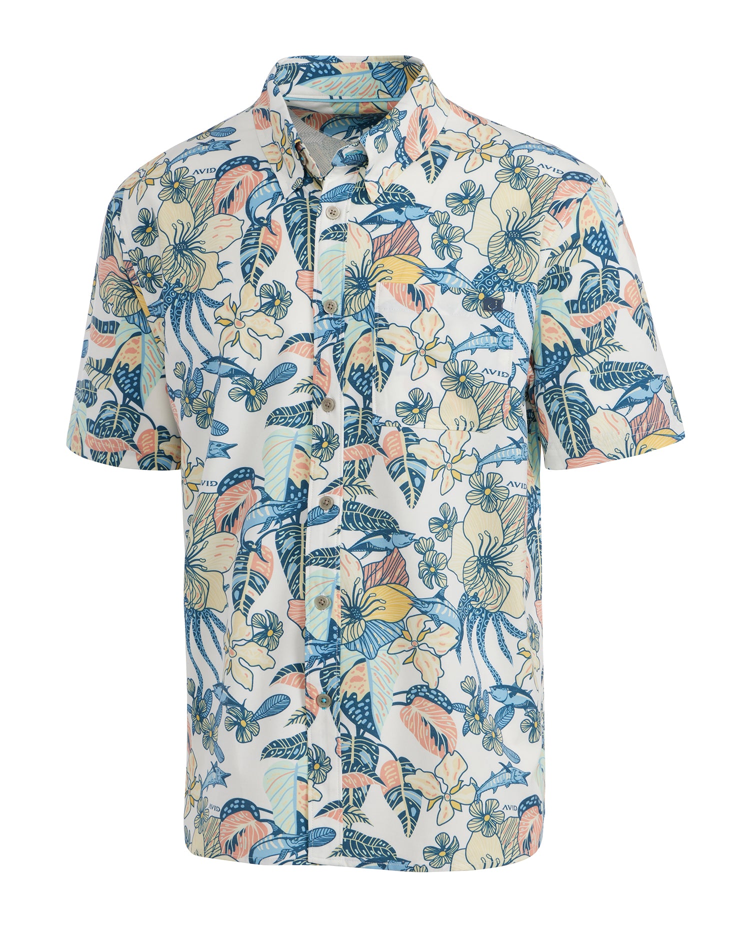 Avid Palapa Shirt SS Islamorada White