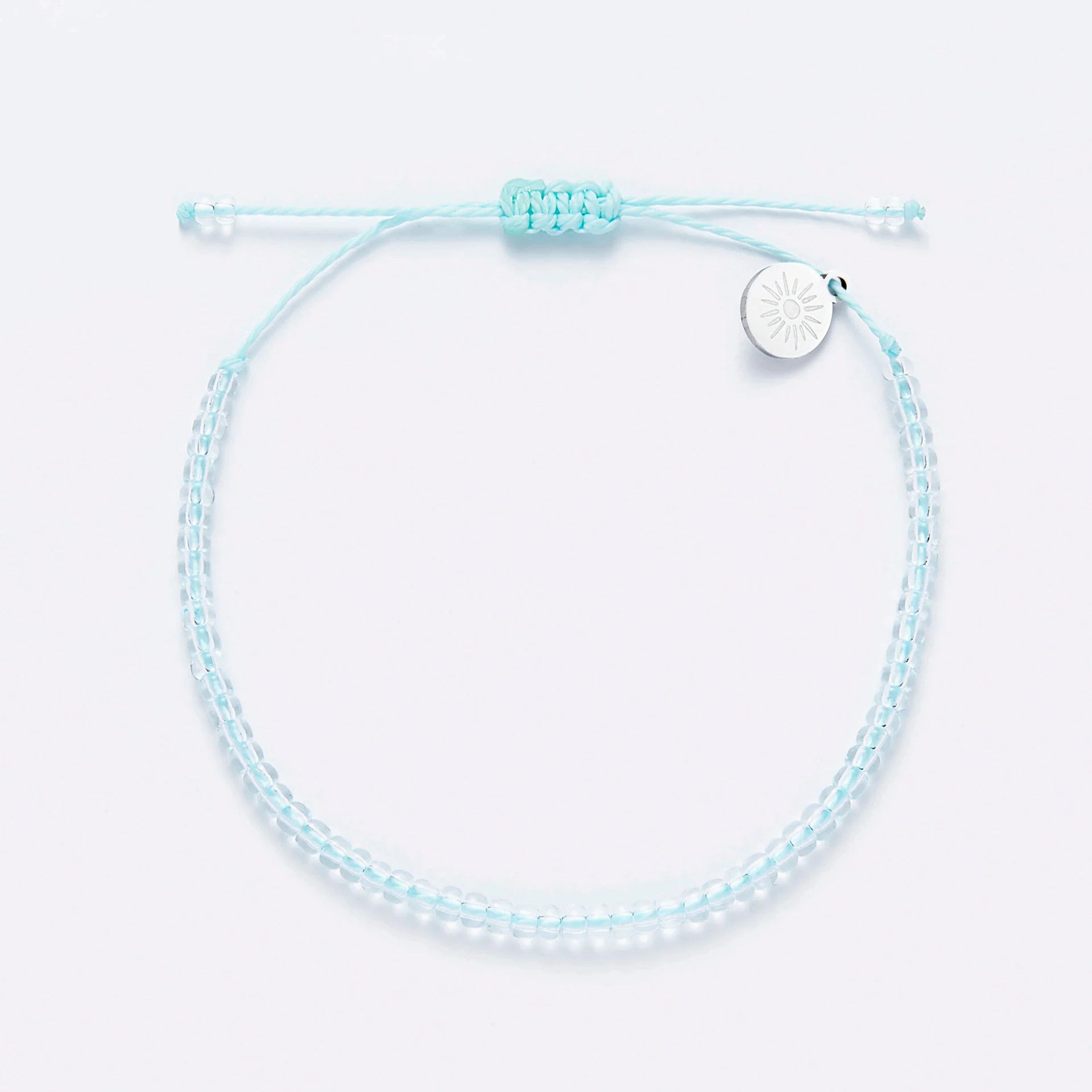 Mauka Light Blue Mini Beaded Bracelet