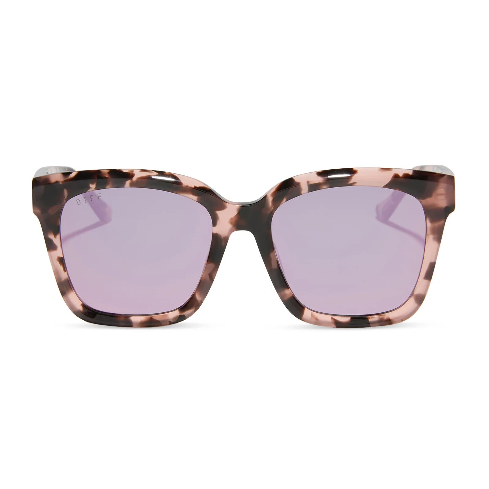 Diff Meredith Himalayan Tortoise Frame w/ Brown Lens Sunglasses