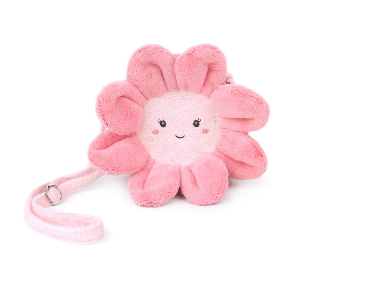 Mon Ami Flower Cross Body Purse Pink