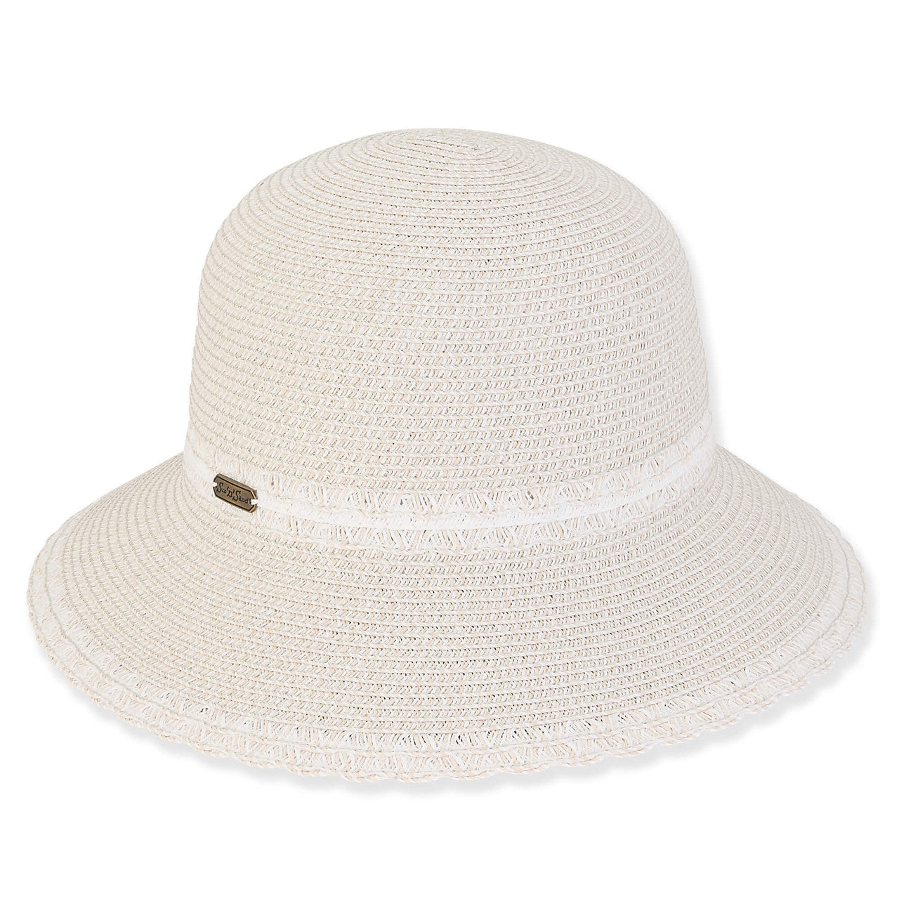Sun 'N' Sand Noelle Paper Braid Bucket Hat