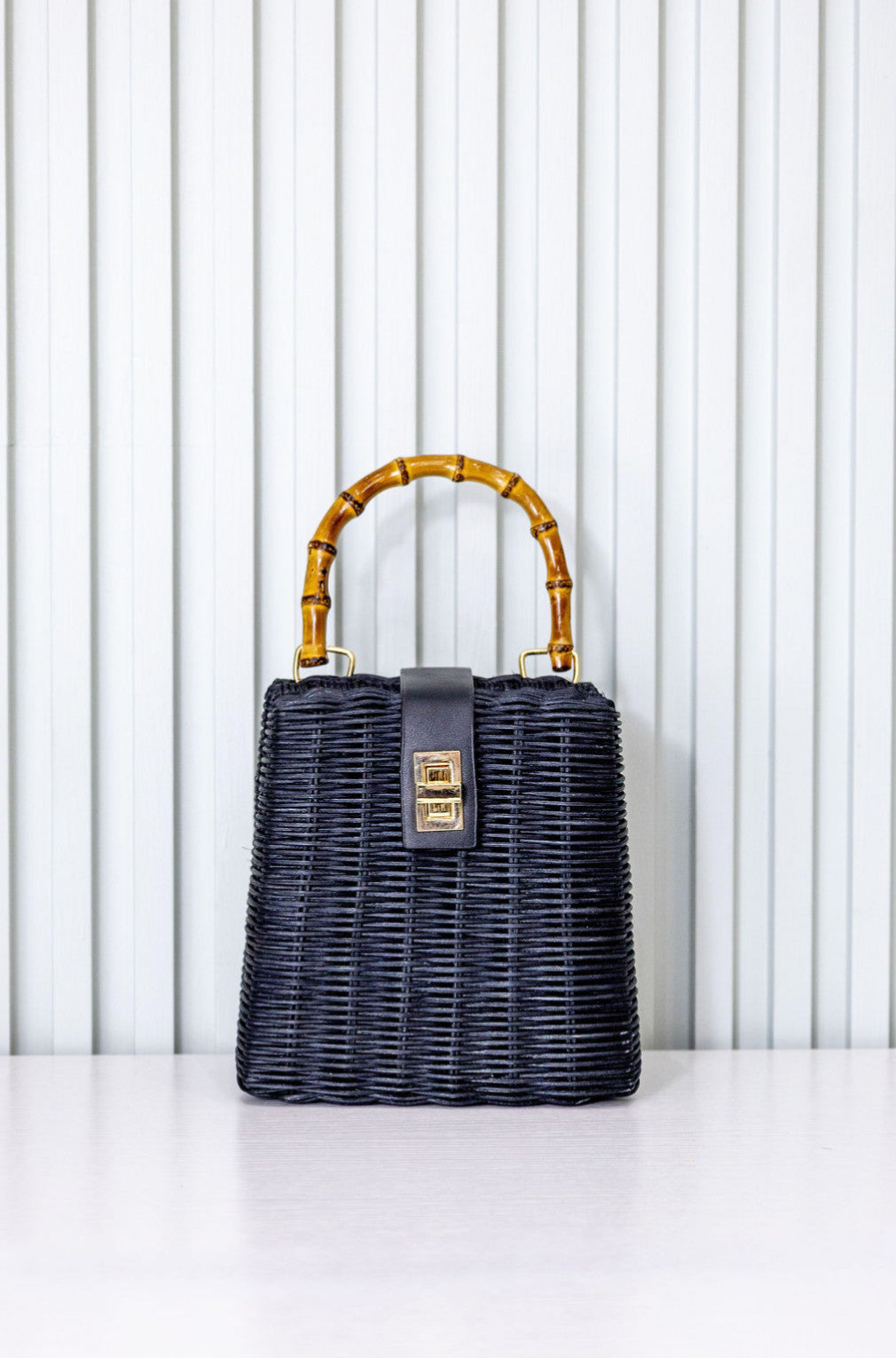 Shaddow and Fish Taylor Luxe Bag Black