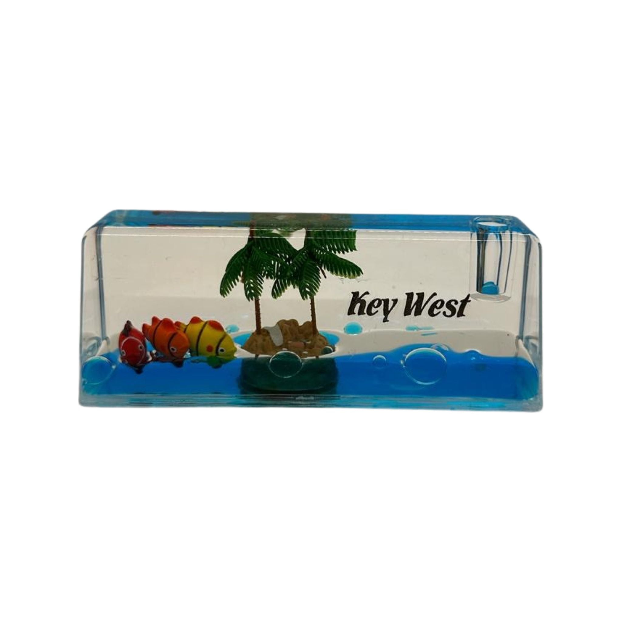 Fish & Palms Rectangle Paperweight
