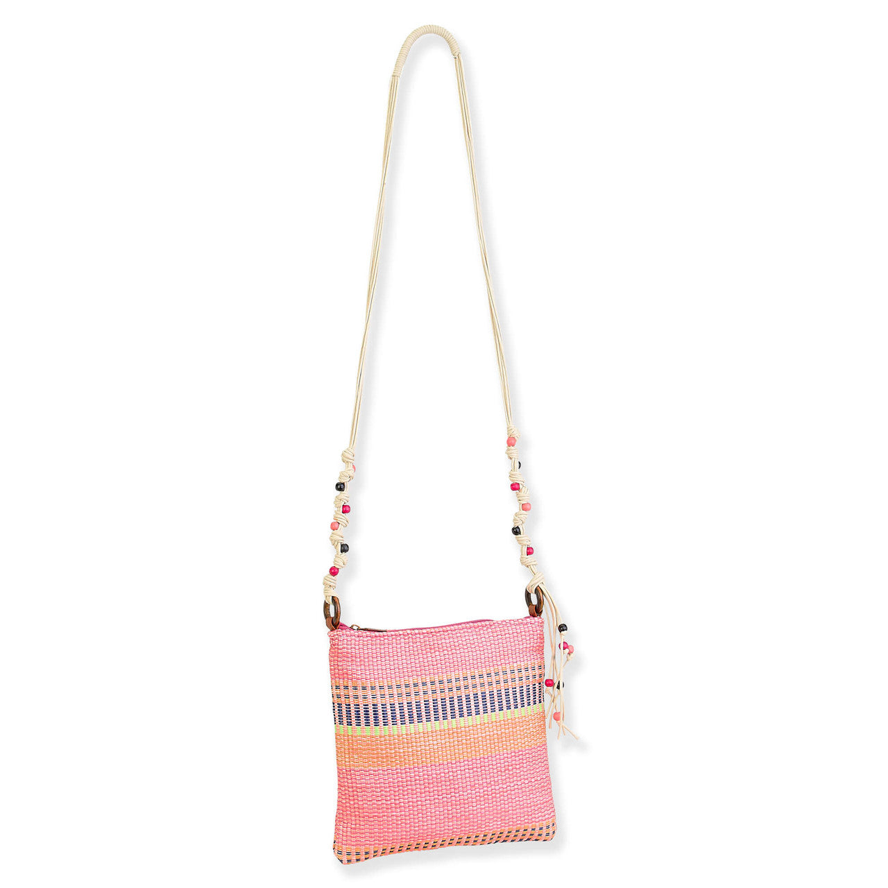 Sun 'N' Sand Assorted Zamora Poly Straw Crossbody