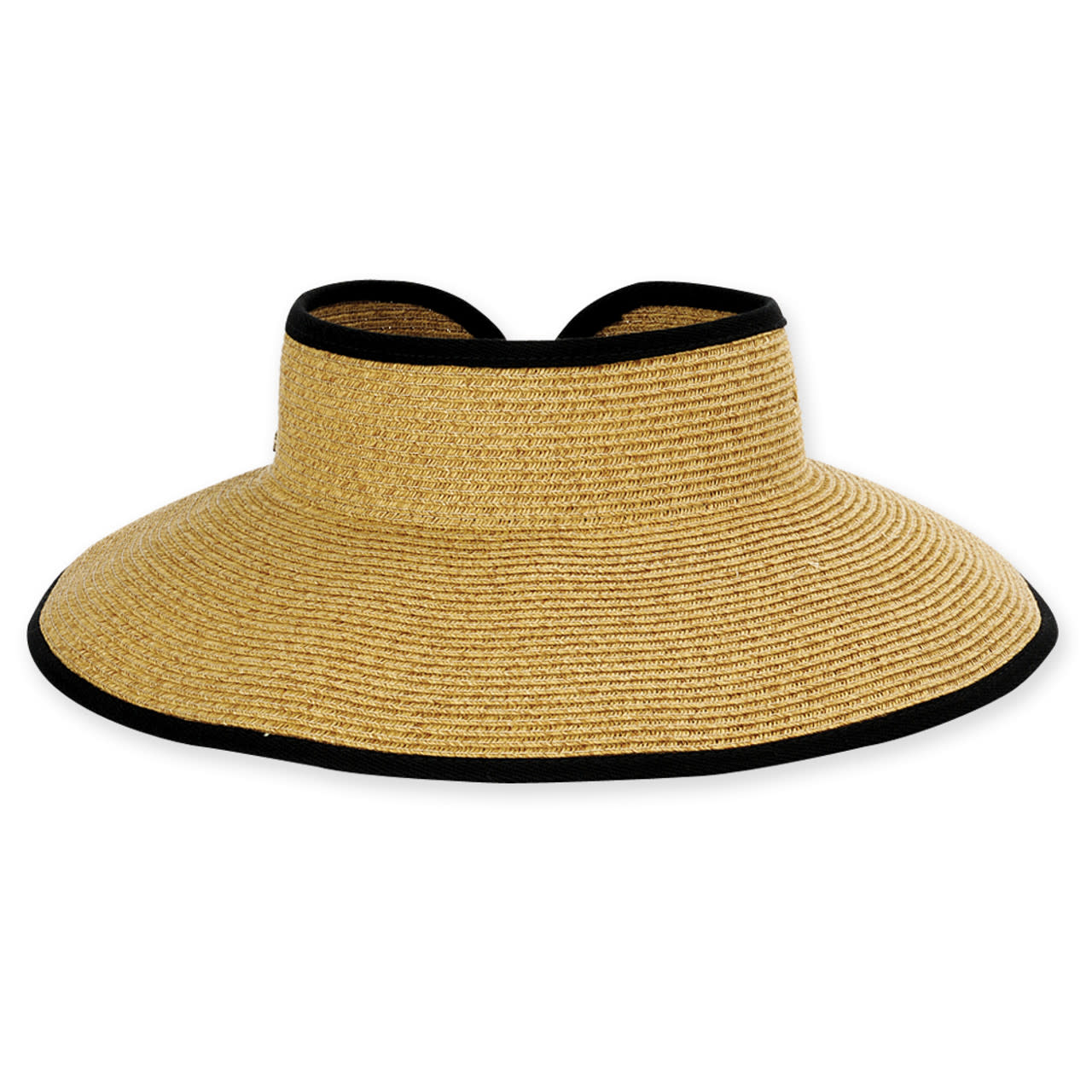 Sun 'N' Sand Anne Velcro Closure Roll-Up Visor