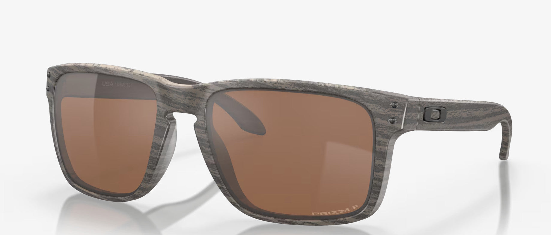 Oakley Holbrook XL Woodgrain Frame w/ Prizm Tungsten Lens Sunglasses Polarized