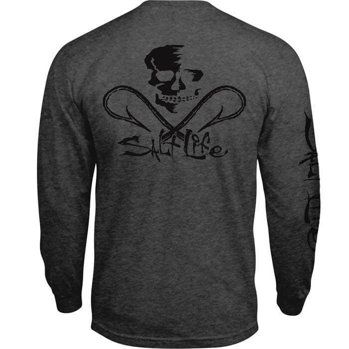 Salt Life Skull and Hooks Long Sleeve T-Shirt